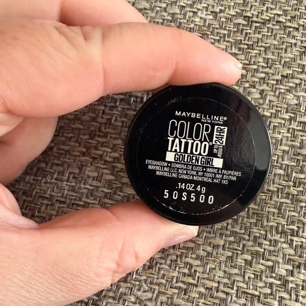Maybelline Color Tattoo Cream Eye Shadow‎ 24HR, Golden Girl 40